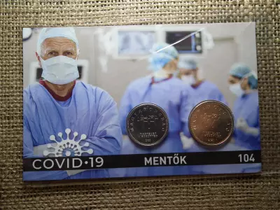 COVID - 19 TISZTELET A HŐSÖKNEK 10 - 20 FORINT 2020  MENTŐK