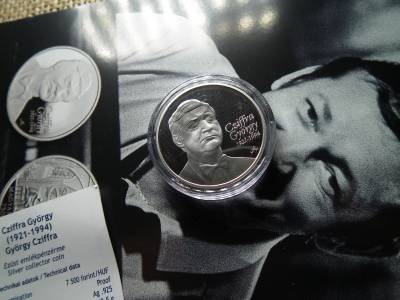 7500 forint 2021 ezüst  - Cziffra György - PP UNC - bontatlan kapszula + certi + prospektus 