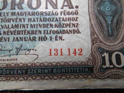 2 korona 1920  , sorszám között nincs pont ! Ritka ! 