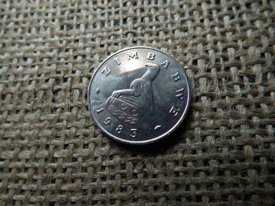 Zimbabwe 20 cent 1983 , cents , verdefényes 