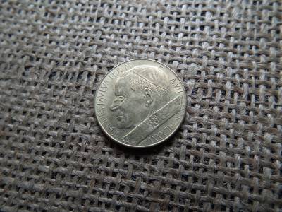 Vatikán , 200 lira 1985 , líra , lire - II. János Pál evangélista, Lukács