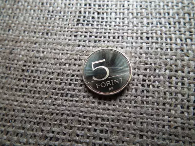 5 forint 2012 PP , ritkább 