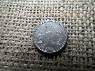 10 pfennig 1918 , Bonn és Sieg járás ( Rajna porosz tartomány ) 