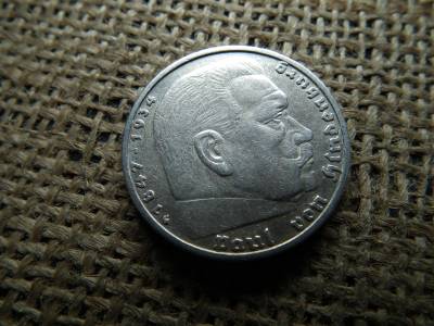 Birodalmi , ezüst 5 márka 1936 G