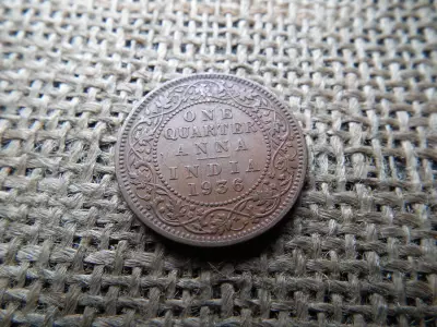 Brit India 1/4 Anna 1936 ,  V. György