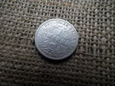 Birodalmi , ezüst 1 márka 1875 G , mark 