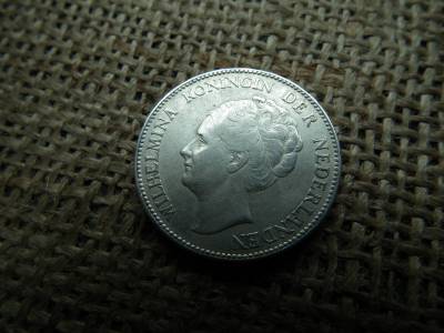 Hollandia , ezüst 1 gulden 1930