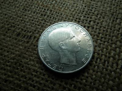 Jugoszlávia , ezüst 50 dinara 1938 , dinár 