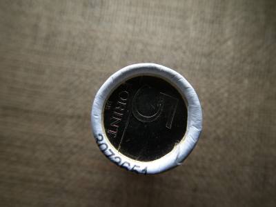 5 forint 2021 75 éves a forint emlék kiadás rolni " N " betűvel UNC