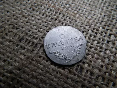 Ezüst 6 krajcár 1795 A , kreützer 