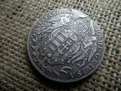 József , ezüst 1 tallér 1782 B , thaler 