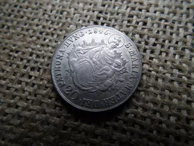V. Ferdinánd ezüst 20 krajcár 1846 B