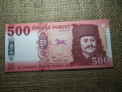 500 forint 2018 EC , UNC