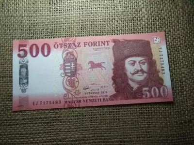 500 forint 2018 EJ , UNC