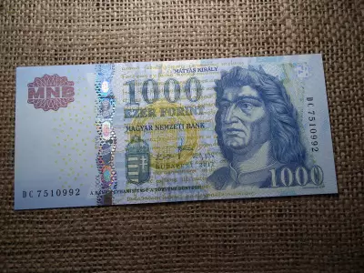 1000 forint 2011 DC , UNC