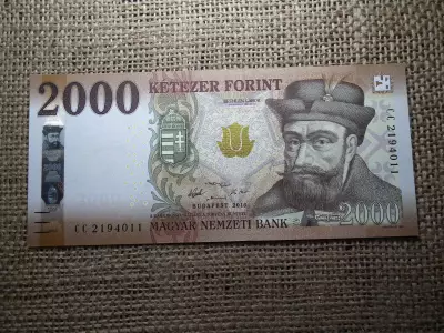 2000 forint 2016 CC  , UNC