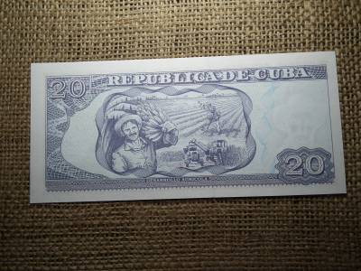Kuba 20 pesos 2014 UNC , C1 Kuba 20 pesos 2014 UNC , C1