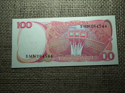 Indonézia 100 rupiah 1984 UNC , C1 Indonézia 100 rupiah 1984 UNC , C1