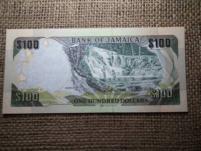 Jamaica 100 dollars 2014 UNC , C1 Jamaica 100 dollars 2014 UNC , C1