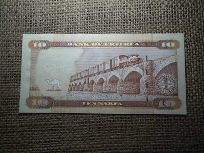 Eritrea 10 nakfa 2012 UNC , C1 Eritrea 10 nakfa 2012 UNC , C1