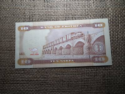 Eritrea 10 nakfa 2012 UNC , C1