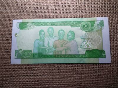 Etiópia 10 birr 2020 UNC , C1 Etiópia 10 birr 2020 UNC , C1