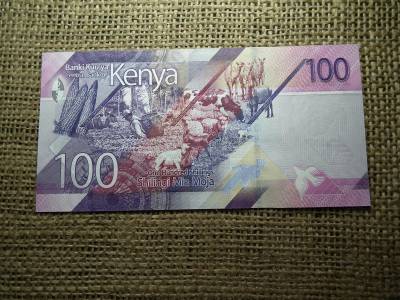Kenya 100 shilingi 2019 UNC , C1 Kenya 100 shilingi 2019 UNC , C1