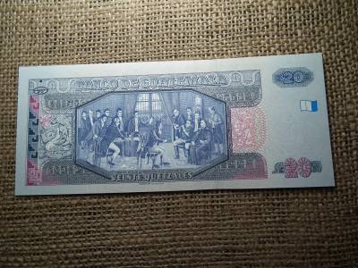 Guatemala 20 quetzales 2008 UNC , C1 Guatemala 20 quetzales 2008 UNC , C1