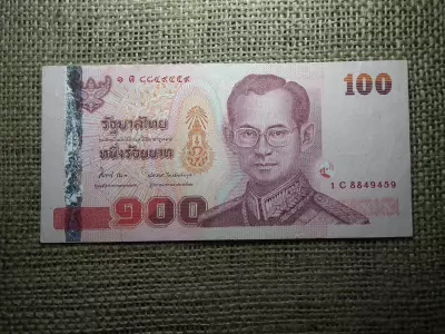 Thaiföld 100 baht 2005 - 2015 VF , C1