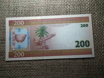 Mauritánia 200 ouguiya 2004 UNC , C1 Mauritánia 200 ouguiya 2004 UNC , C1