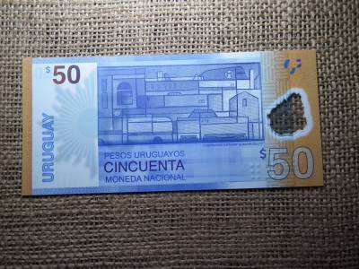 Uruguay 50 pesos 2017 UNC , C1 Uruguay 50 pesos 2017 UNC , C1