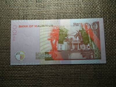 Mauritius 100 rupees 2018 UNC , C1 Mauritius 100 rupees 2018 UNC , C1