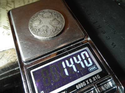 József , ezüst fél tallér 1789 A  József , ezüst fél tallér 1789 A