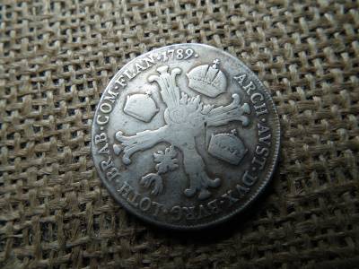 József , ezüst fél tallér 1789 A  József , ezüst fél tallér 1789 A