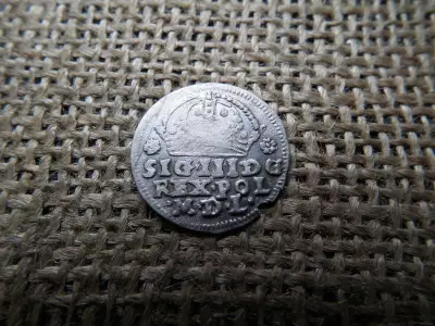 III. Zsigmond ezüst garas , grossus 1608 