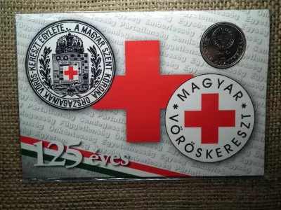 50 Forint 2006 Magyar Vöröskereszt - Első napi kiadás , alacsonyabb sorszám ! 