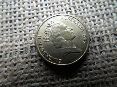 Ausztrália 1 dollár 1986 , dollar , Nemzetközi békeév Ausztrália 1 dollár 1986 , dollar , Nemzetközi békeév