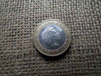 Anglia 2 pounds 2007 , font , Uniós törvény Anglia 2 pounds 2007 , font , Uniós törvény