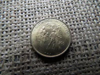 Vatikán 200 lire 1995 , II. János Pál Pápa , Mezőgazdaság 