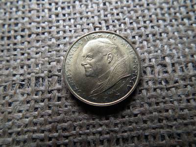 Vatikán 200 lire 1995 , II. János Pál Pápa , Mezőgazdaság  Vatikán 200 lire 1995 , II. János Pál Pápa , Mezőgazdaság