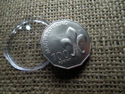 100 forint 2012 , BU , Magyar Cserkészszövetség  100 forint 2012 , BU , Magyar Cserkészszövetség