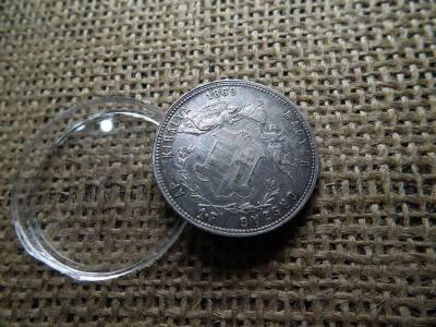 Ferenc József , ezüst 1 forint 1869 Gyf , Gyulafehérvár , ritkább 