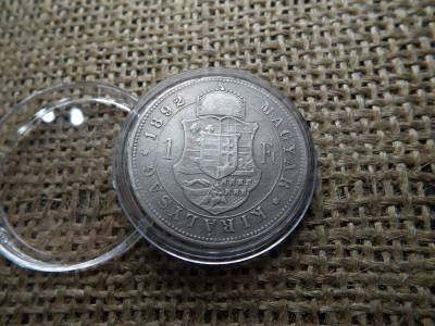 Ferenc József , ezüst 1 forint 1892 KB , Körmöcbánya 