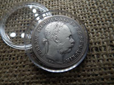 Ferenc József , ezüst 1 forint 1892 KB , Körmöcbánya 