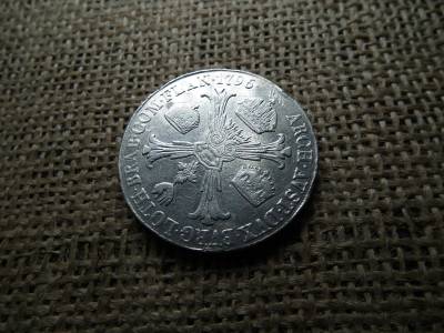 Ferenc , ezüst tallér 1796 M , sérült perem ! Milánó , thaler  Ferenc , ezüst tallér 1796 M , sérült perem ! Milánó , thaler