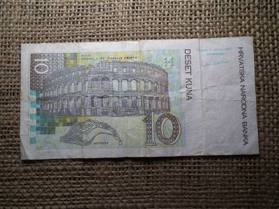 Horvátország 10 kuna 2001  Horvátország 10 kuna 2001