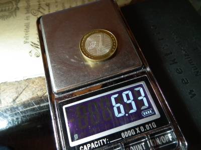 Spanyolország, Baleár-szigetek ,  1 euró próba 2004 , euro  Spanyolország, Baleár-szigetek ,  1 euró próba 2004 , euro