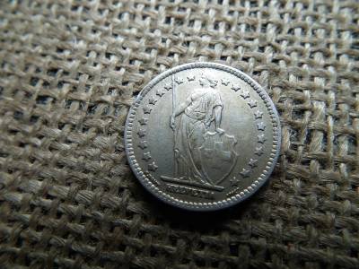 Svájc , ezüst 1 frank 1921 B , franc Svájc , ezüst 1 frank 1921 B , franc