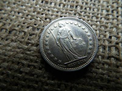 Svájc , ezüst 1 frank 1952 B , franc Svájc , ezüst 1 frank 1952 B , franc