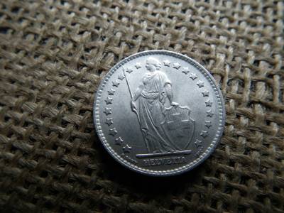 Svájc , ezüst 1 frank 1964 B , franc Svájc , ezüst 1 frank 1964 B , franc